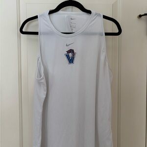 Villanova Nike Dri-Fit White Tank Top